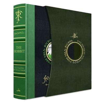 The Hobbit Deluxe Illustrated by the Author, Gebundene Ausgabe von J. R. R. Tolkien, Harper Collins (US), 978-0-06-341706-9