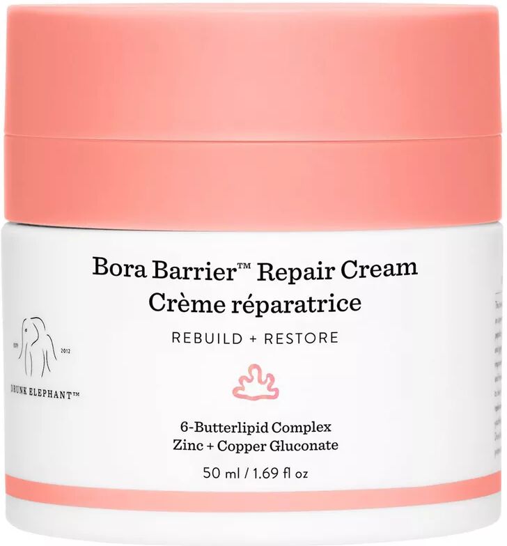 DRUNK ELEPHANT - Bora Barrier Repair Cream - Reichhaltige Gesichtscreme mit Lipiden & Ceramiden, 50 ml, Fantasie