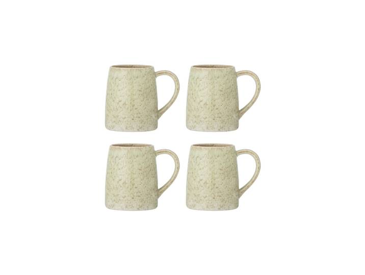 Mug lot de 4 en grès multicolore Winnie