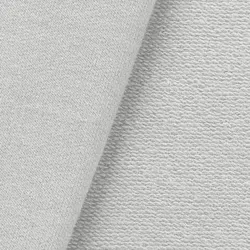 Sweat / French Terry "Fashion", hellgrau-melange