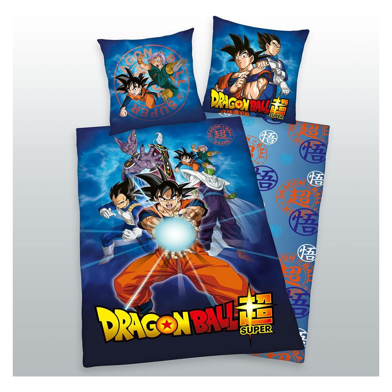 Dragon Ball Dragonball Super Bettwäsche 70/90+140/200 cm (200 x 140 cm, 90 x 70 cm) (38922419)