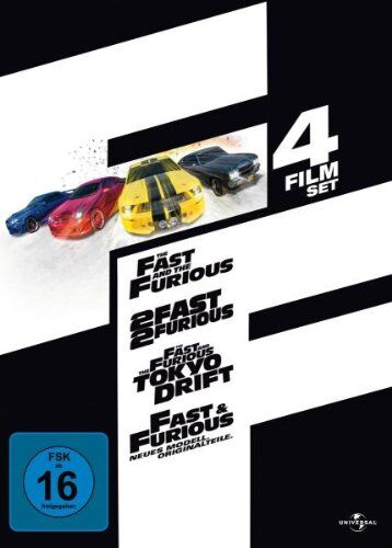 Fast & Furious (1-4 Film-Set) [4 DVDs] - Preis vom 13.10.2026 11:25:28 h