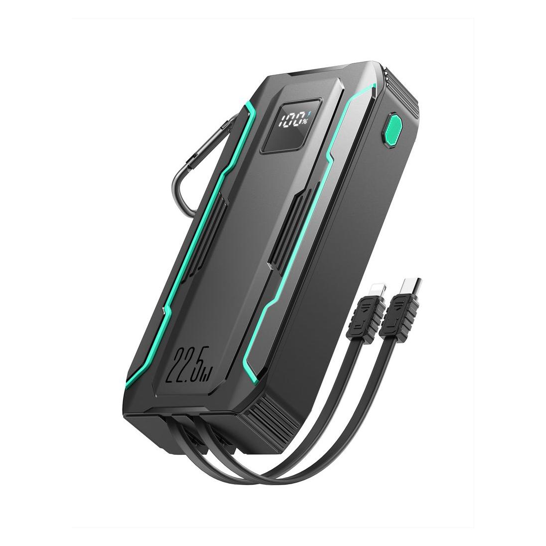 Nextbatt Powerbank 2000mAh 22.5W with built-in USB-C+Lightning cable (20000 mAh, 22.50 W) (NB-L018)