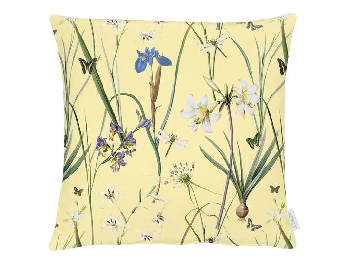 Housse de coussin 6720 Jaune/Jaune 49 x 49cm Tissu mélangé