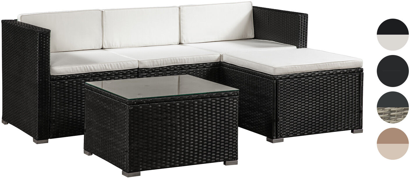 JUSKYS Sitzlounge »Punta Cana«, 3-/ 4-teilig