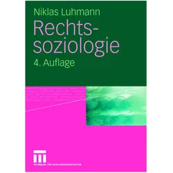 Rechtssoziologie, Fachbücher von Niklas Luhmann