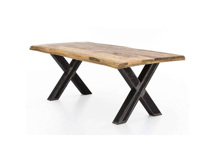 Esstisch Ralf Mango natur Massivholz B 220 T 100 cm