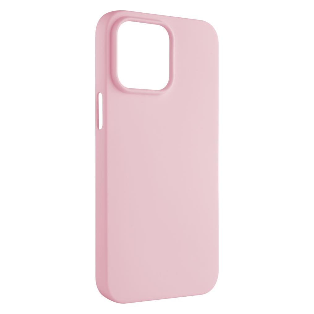 Fixed Rückseite aus gummiertem Cover Story für Apple iPhone 16 PLUS rosa (Apple iPhone 16 Plus) (FIXST-1401-PI)