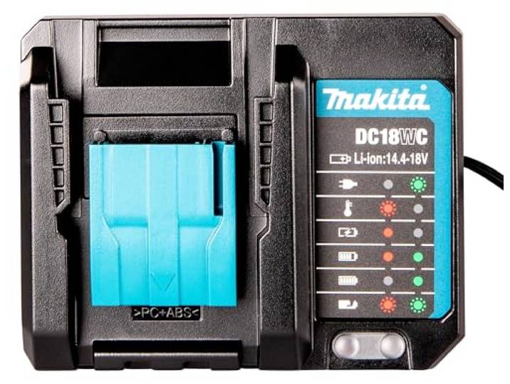 Chargeur pour batteries Li-ion 14.4 V et 18 V 1910G0-1 - MAKITA DC18WC