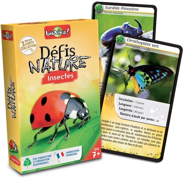 Bioviva Editions Défis Nature Insectes