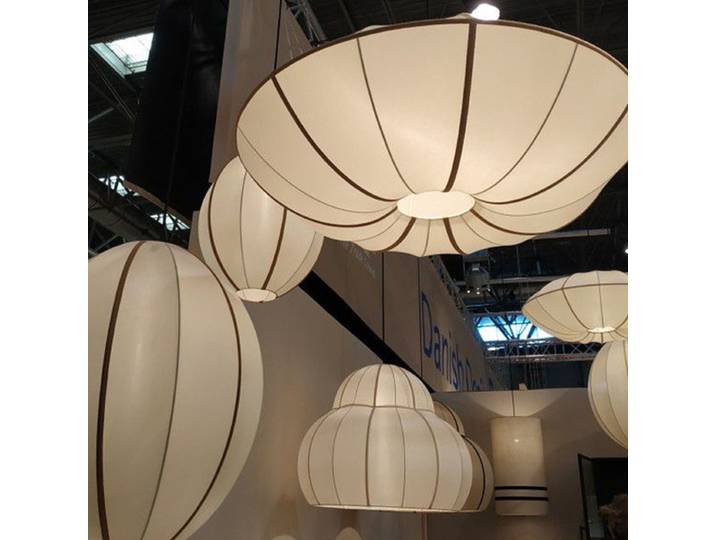 Lustre en soie de style nordique médiéval Wabi Sabi, lanterne zen de style japonais, suspension LED pour la décoration du salon et de la chambre