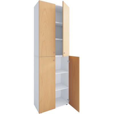 XL Holz Großer Schuhschrank Schuhkommode Lona 6