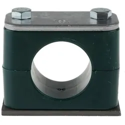 RS PRO Einfach Rohrklemme für Rohraussen-ø 30mm, 1.5m Klemmenabstand (Montagehalterung), Elektronikzubehör + Gehäuse