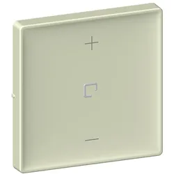 Legrand 752898A VALENA LIFE Abdeckung für 3-Leiter-Dimmer mit N-Leiter, Farbe: Mandelweiß