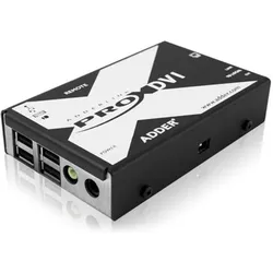 Adder ADDERLink X-DVI Pro, KVM Switch, Schwarz