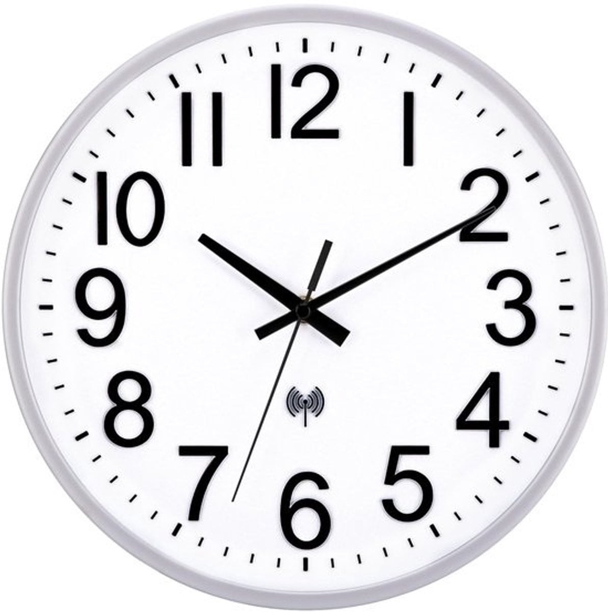 Radiografische Wandklok 30 cm - Stille Wandklok Zonder Tikgeluid - Merkloos