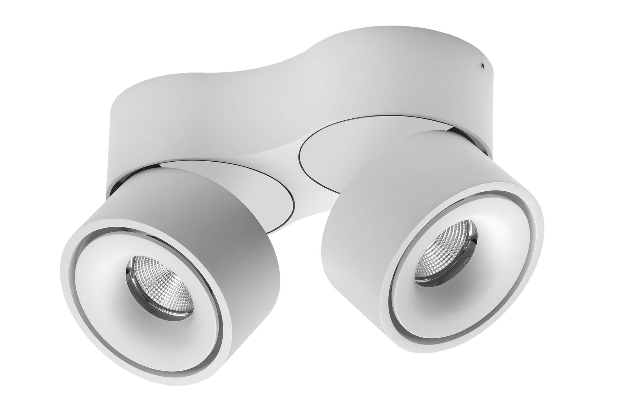 Lumexx 2er-LED-Deckenstrahler EASY DOUBLE weiß 2-215-09-1 5706872018680