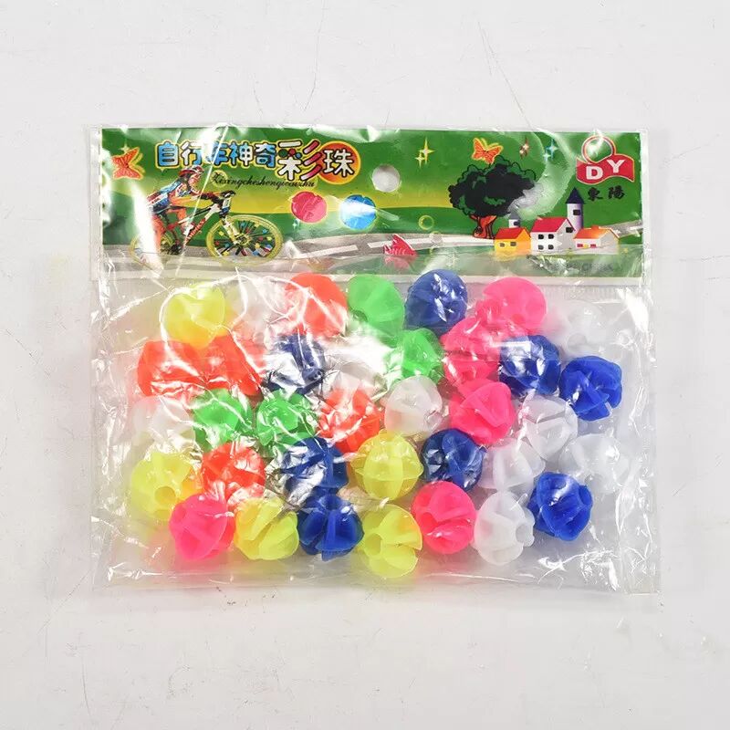 INF Perles décoratives pour rayons de vélo model 1