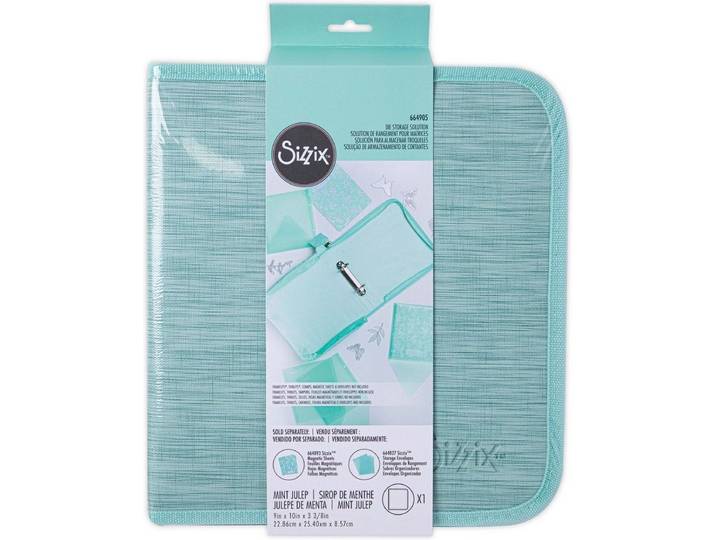 Die storage small mint julep - Sizzix