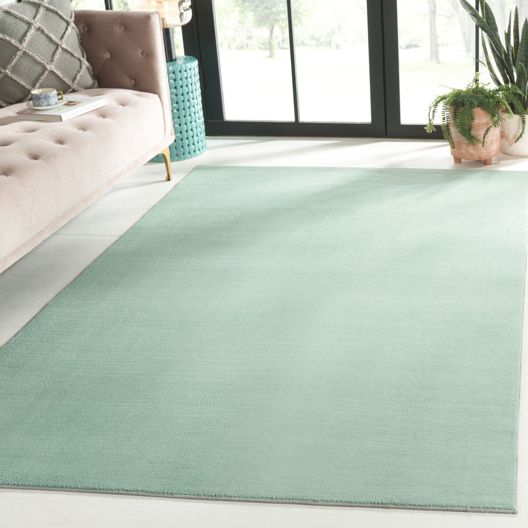 Latitude Run Anngela Area Rug Green Rectangle 183 x 274cm