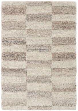 Terra by Obeetee Dunes Steps Neutral Rug