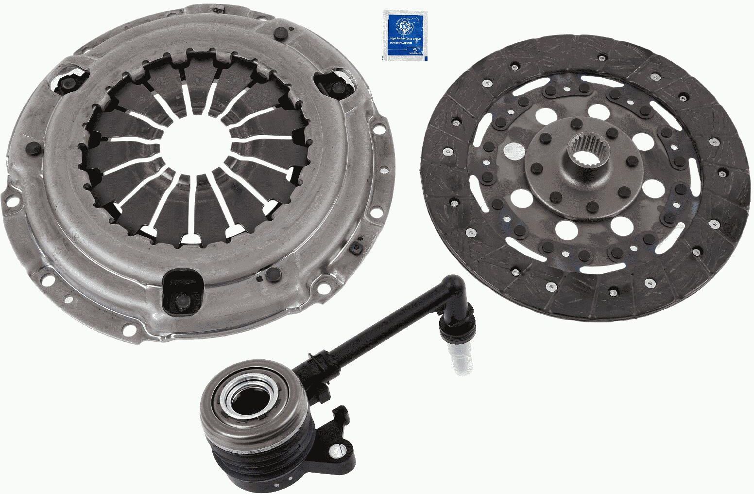 Sachs Kupplungssatz 3000990553 Für Mercedes Nissan Datsun Renault Dacia (Dfac)