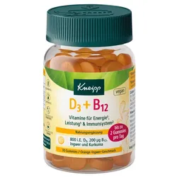 Kneipp Vitamin D3+b12 Gummies 30 St