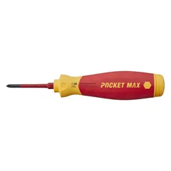 Wiha SB 2831-09040 PocketMax Schraubendreher mit Bit Magazin 45296