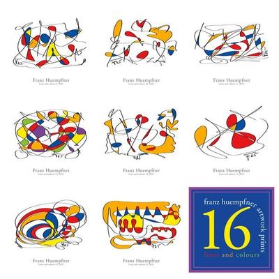 16 Artworks - lines and colours, Gebundene Ausgabe von Franz Hümpfner, BoD – Books on Demand, 978-3-8482-5413-2