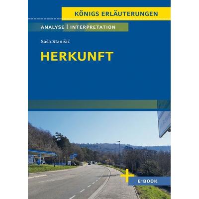 Herkunft von Saša Stanišić, Taschenbuch von Sasa Stanisic, Klett Lerntraining bei PONS Langenscheidt GmbH, 978-3-12-930361-0