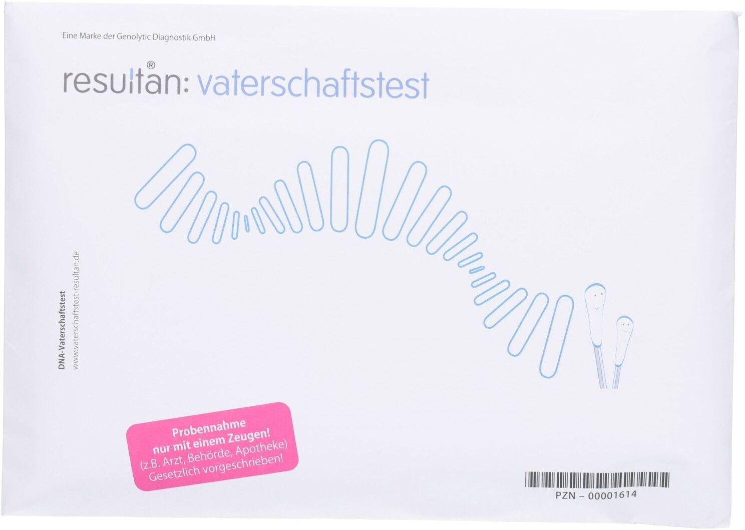 Resultan Vaterschaftstest Basic 1 St Test