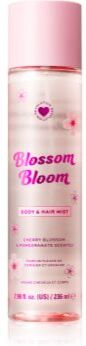 I Heart Revolution Blossom Bloom spray perfumado para corpo e cabelo para mulheres tom Cherry Blossom & Pomegranate 236 ml. Blossom Bloom