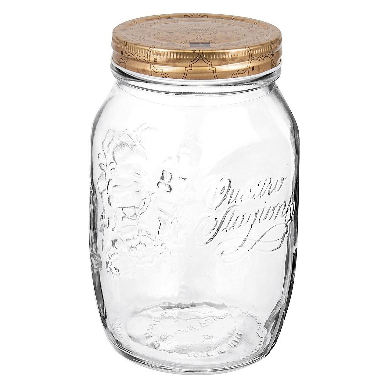 Quattro Stagioni Einmachglas QS.700ml mD Kupfer (1 Stk., 1.43 l) (Quattro Stagioni) Mindestbestellmenge: 6 Stück