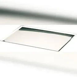 Matfer Edelstahl-Backblech mit eingefassten Rändern, GN 1/1 65x53 cm (310624)