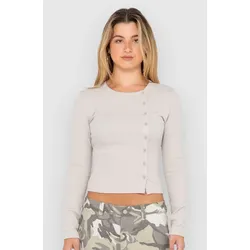 Rusty Button Up T-Shirt oyster grey Gr. 10