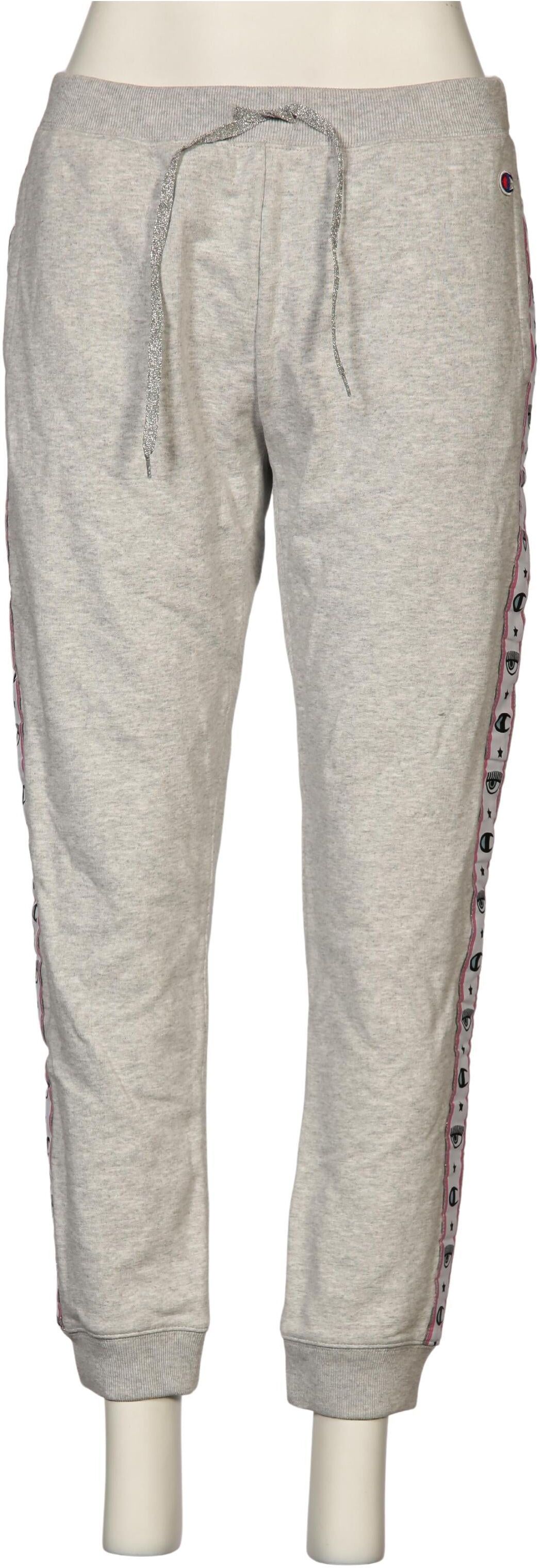 Chiara Ferragni Damen Stoffhose, Grau, Gr. L, Baumwolle / Elasthan / Synthetik - Second Hand