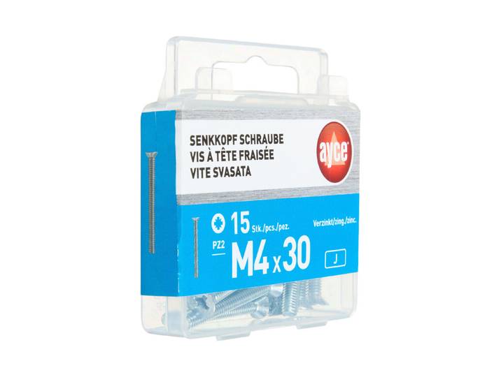 Ayce Senkkopf-Schraube M4 × 30 mm