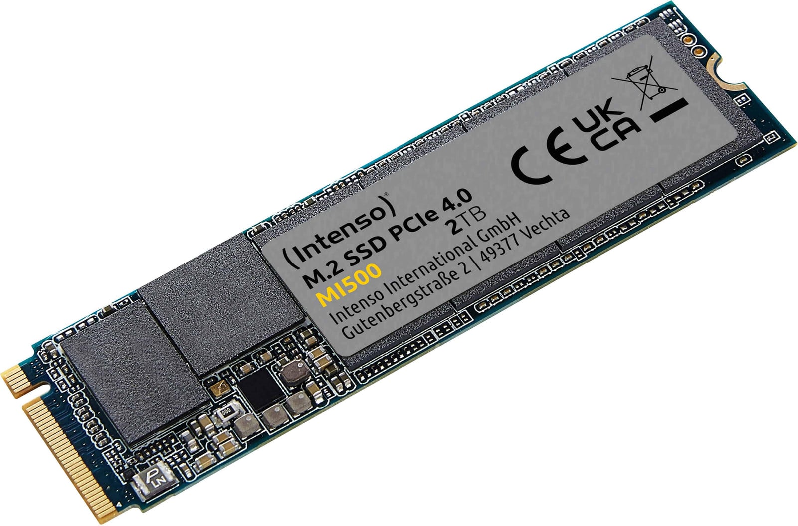 Intenso M.2 SSD MI500 2TB PCIe NVMe Gen 4x4