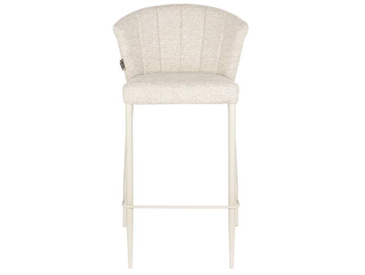 Barhocker Georgia Soft 2er-Set – aus Polyester - Braun - Luxusbetten24