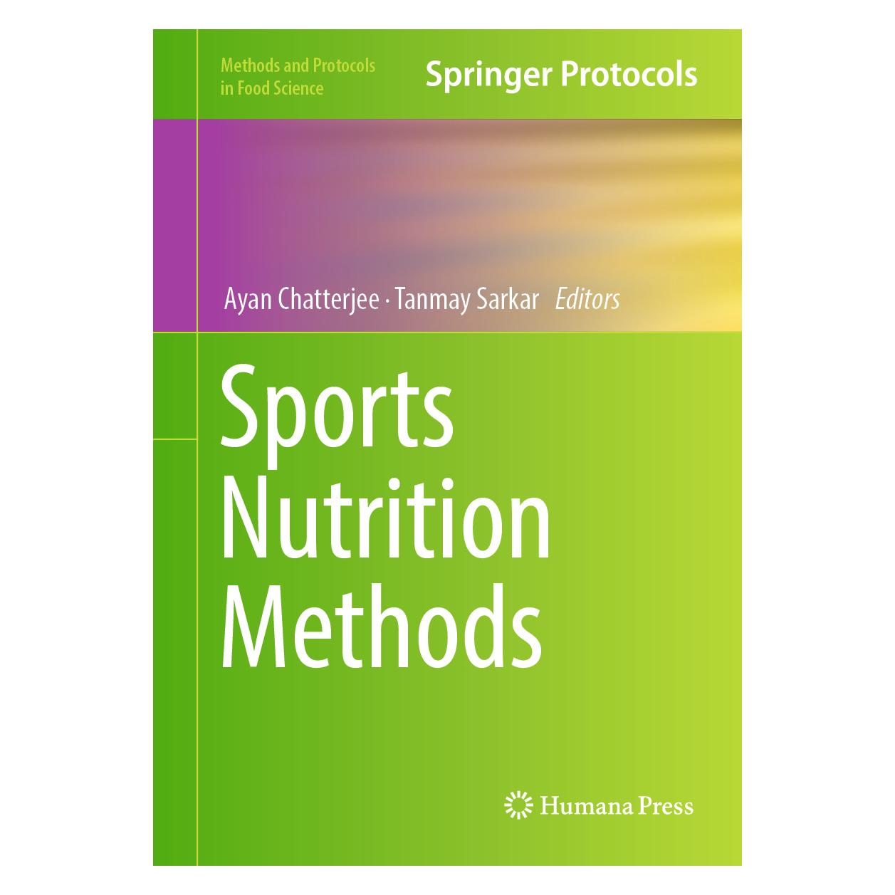 Springer Sports Nutrition Methods (Englisch, Hardcover) (63300265)