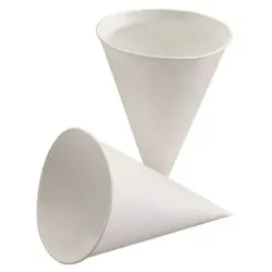 10000x Spitzbecher aus Zuckerrohrpapier 100 ml