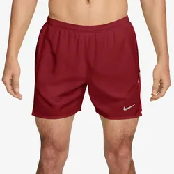 NIKE Stride Dri-FIT Lined Laufshorts Herren 608 - tough red/sport red/reflective silv XL
