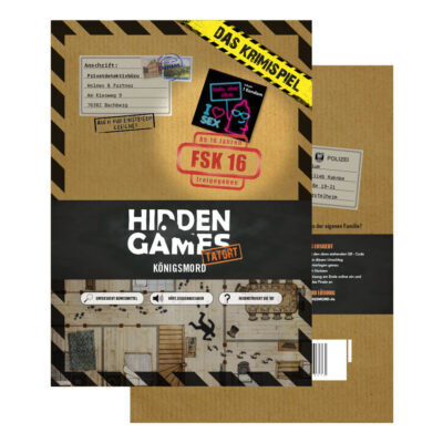 Hidden Games HGFA05KM Hidden Industries Detective Kaartspel voor 14+ jaar