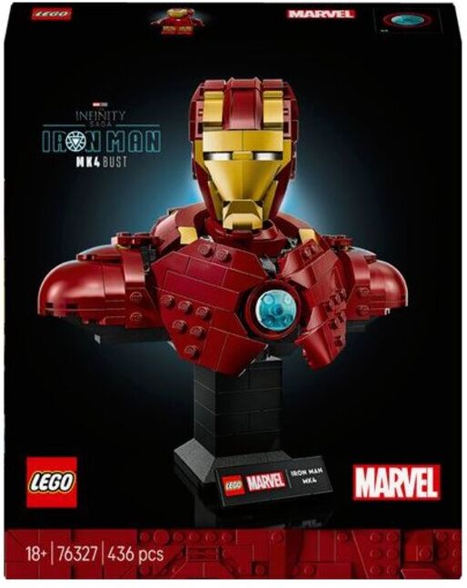 Lego BUSTO IRON MAN MK4 76327