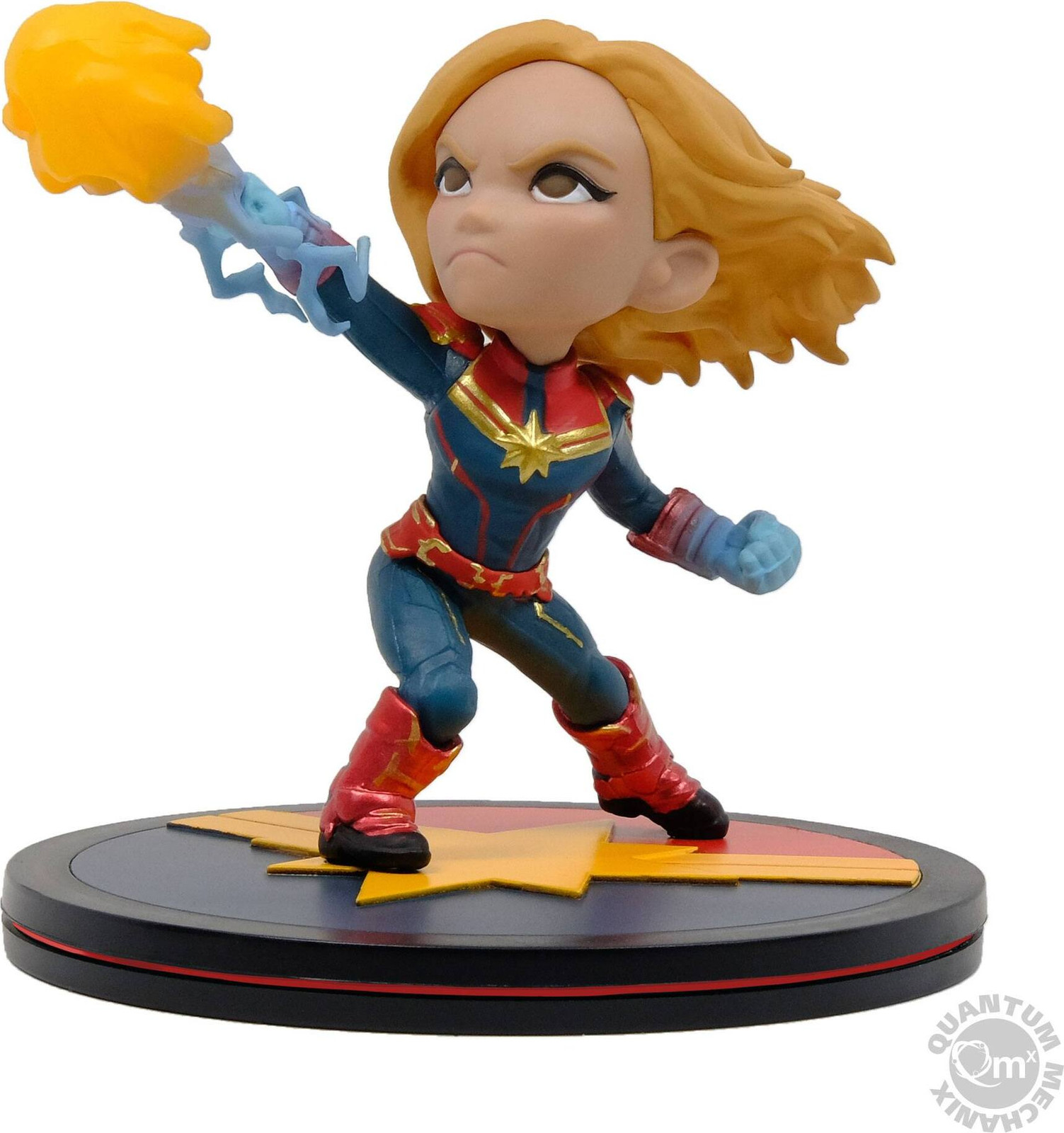 Quantum Mechanix Captain Marvel Q-Fig diorama figuur, 9 cm, QMXMVL-0041