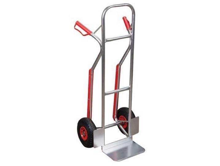Toolland Steekwagen - Aluminium - Laadvermogen 150 kg - Zilver