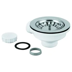 Grohe Ablaufgarnitur 42589_1 für Einbauspülen edelstahl, 42589SD1 42589SD1