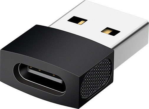 INF USB-C naar USB-adapter zwart