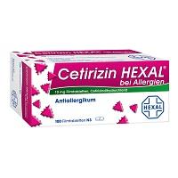 CETIRIZIN HEXAL Filmtabletten bei Allergien 100 St