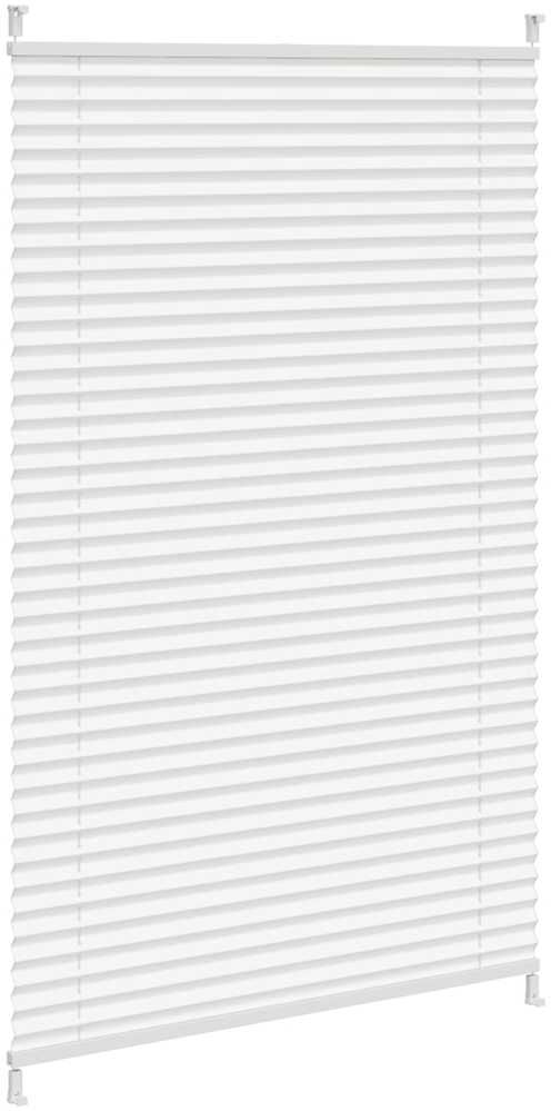 vidaXL Store plissé 70x125 cm Blanc